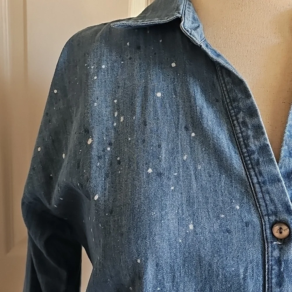 J. Jill Denim Shirt - Picture 2 of 5